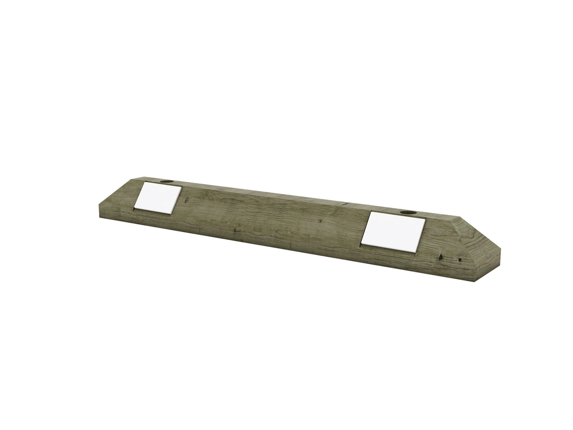 Butée de parking 1230x170x110 mm MW-Tools