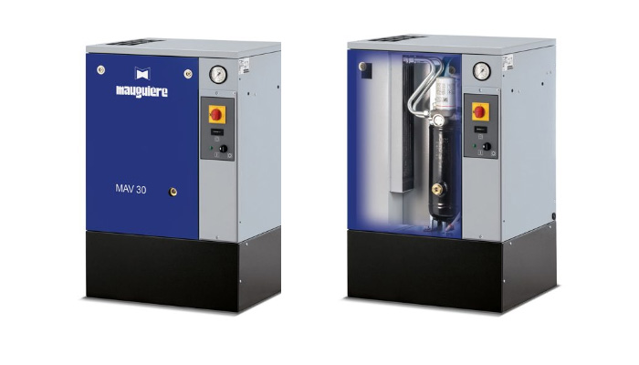 Compresseur à vis MAV 30-181 - 3 à 20 ch - 2,2 à 7,5 kW - 230V mono / 400V tri_0