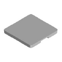 Couvercle non armé pour regard pluvial RP30 - 30x30cm - Béton gris - Fabrication française_0