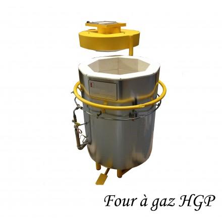 Four vertical HGP.075 - 75 litres - 1300°C - Isolation briques et fibre - Structure inox et acier_0