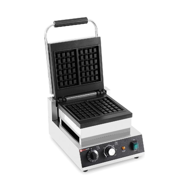 GOLDINOX Gaufrier simple électrique professionnel - multicolore inox 3701770824885_0