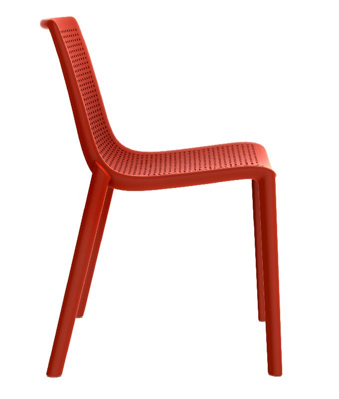 Lot de 4 chaises Beekat - Mobilier design pour terrasses et salles CHR - Plusieurs coloris disponibles_0