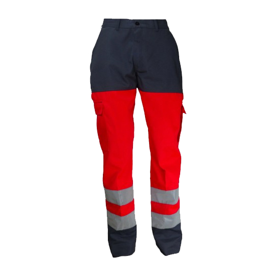 Pantalon HV VISION2 280/245g (Rouge/Gris) - PCPHV13-T0 - PBV_0
