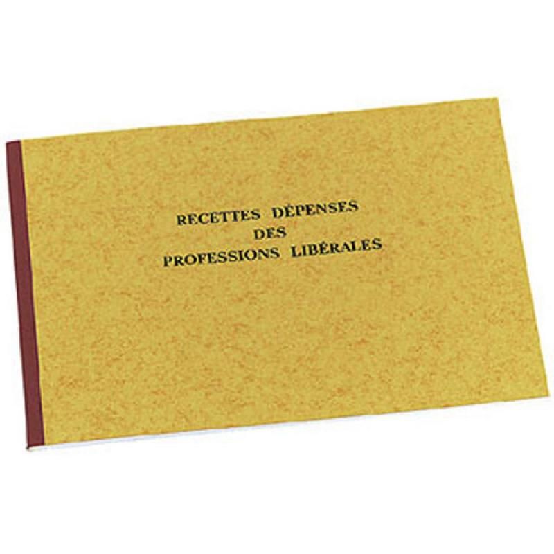 PIQÛRE RECETTES-DÉPENSES (RÉGIME : PROFESSIONS LIBÉRALES) - L.28XH.38 CM