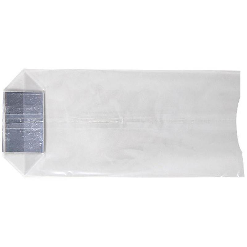 Grand sachet plat cellophane transparent, sachet bonbon alimentaire.