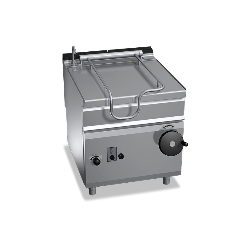 Sauteuse à gaz 80 litres - Référence GBB899M - Fabrication européenne - Inox AISI 304 et AISI 316_0