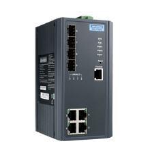 Switch Rail DIN industriel 4 ports FE + 4 ports FO SFP - Température -40°C à 75°C - Référence: EKI-7708E-4FI-AE - Marque Advantech_0
