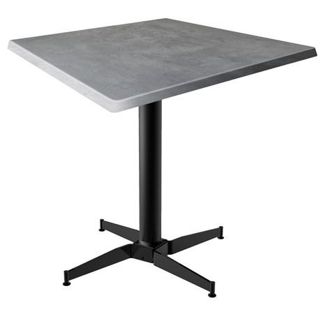 TABLE DE TERRASSE URBAN PIED INDUSTRY 70 X 70 CM