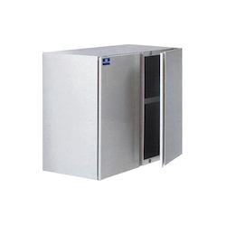 Virtus Group - Armoire Murale Inox avec Porte Battante et Étagère Intermédiaire - Profondeur 400 mm - Dimensions 600x400x400x660 mm - Réf : 698142176990_0