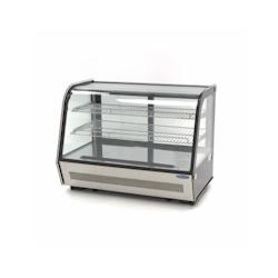 Vitrine réfrigérée positive à gâteaux - 160 L - 88 cm - portes coulissantes arrière | Maxima - 09400850 - 8719324276498_0