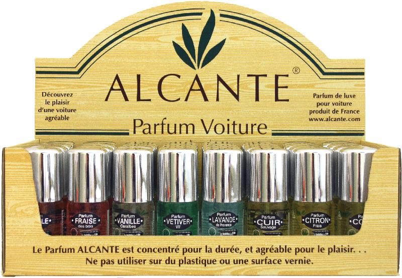 ALCANTE - Désodorisants pour véhicules - Parfums tendance - Box de 32 flacons - Réf. 924472_0