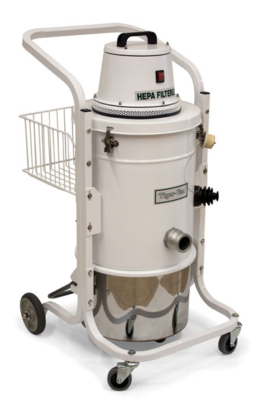 Aspirateur industriel pour industrie alimentaire - 2D-25L (DT) MFS WT Series - Filtre HEPA H14 et moteur Bypass_0