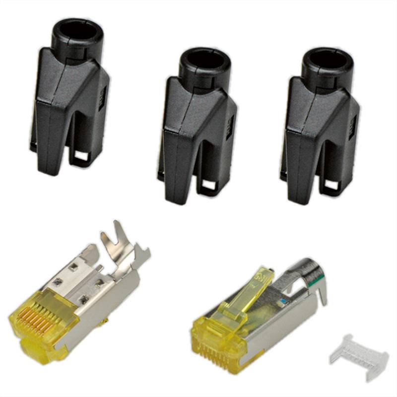Connecteur HiRose TM31 blindé, manchon noir, 50 pièces_0