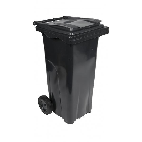 Conteneur poubelle - 120 litres Gris anthracite_0