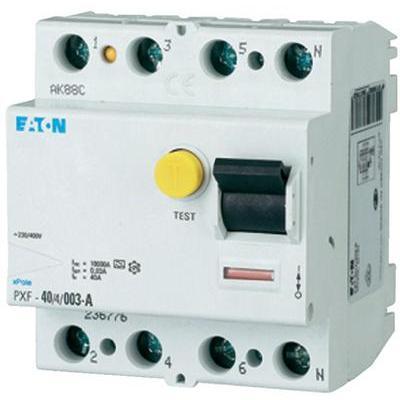 INTERRUPTEUR DIFFÉRENTIEL EATON FI - SCHUTZSCHALTER MOELLER 4 POLIG 25A 236772 4 PÔLES 25 A 400 V