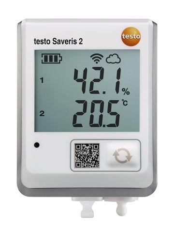 Enregistreur de données wifi avec écran et sonde de température et d’humidité raccord - TESSaveris2-H2_0