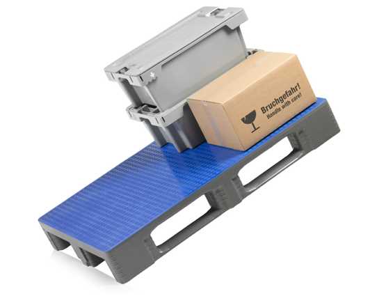 Palette Europe en plastique avec plancher antiglisse - TC1/PAG_0