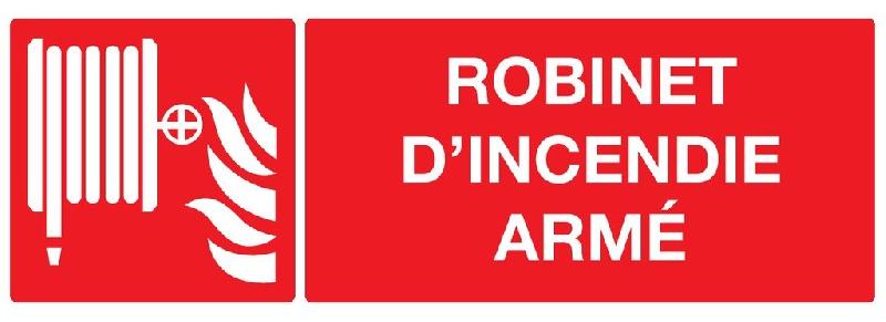 Panneaux adhésifs 330x75 mm prévention incendie - ADPNG-TL08/RBIA_0