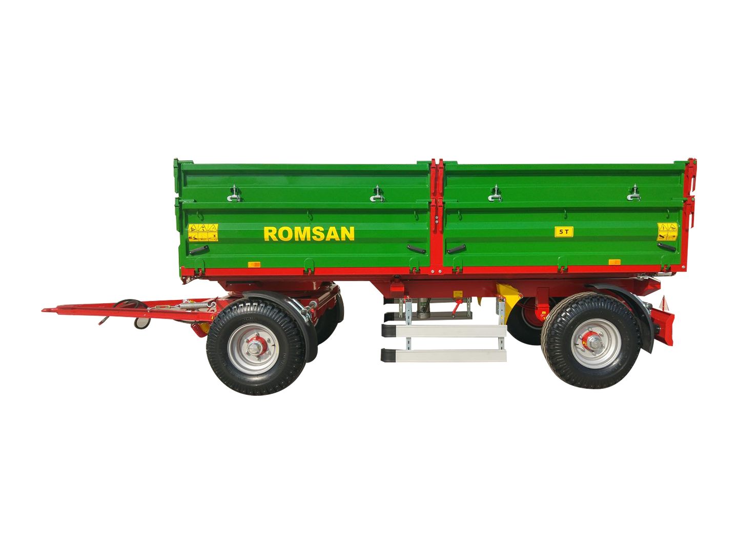 R 50 CSGA - Benne agricole à double essieu - Romsan - Capacité 5000 kg_0