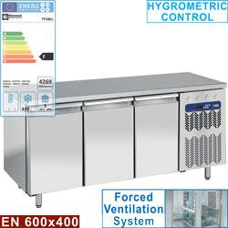 Table de congélation  ventilée  3 portes en 600x400    tp3b/l_0