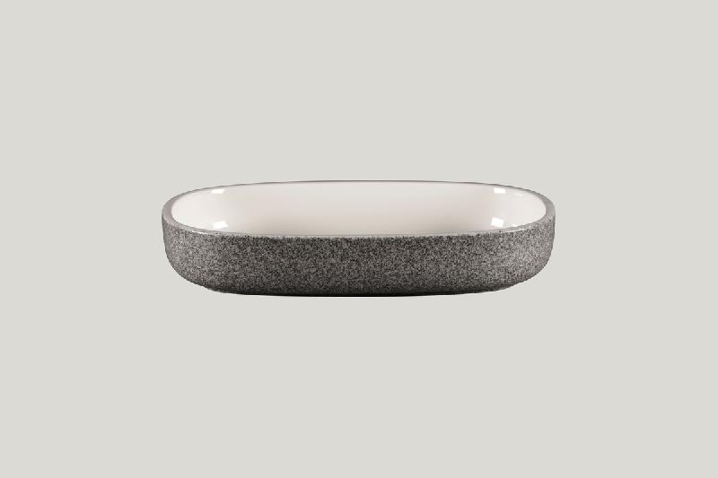 PLAT CREUX GRIS PORCELAINE 26 CM RAKSTONE EASE
