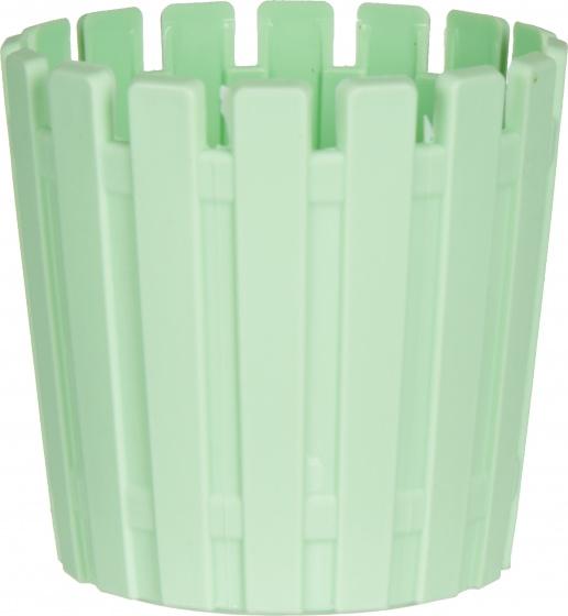 Mini-pot de fleurs 5,5 x 6 cm - Vert clair - Ibergarden_0