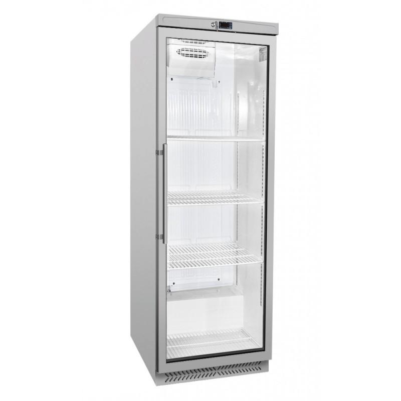 ARMOIRE RÉFRIGÉRÉE POSITIVE 600L - 1 PORTE VITRÉE PROFESSIONNEL_0