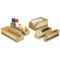 BAC DE STOCKAGE EN CARTON - 9 LITRES - LOT DE 50