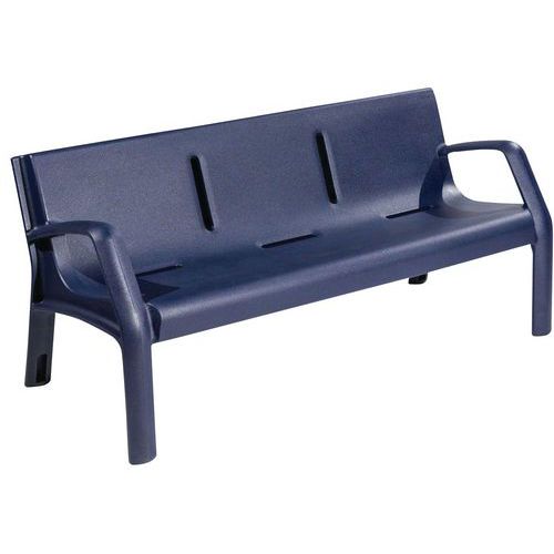 BANC PAU POLYÉTHYLÈNE - MARINE
