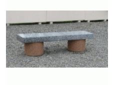 Banquette en béton de marbre armé - ORME - 2m de long avec revêtement hydrofuge et antigraffiti_0