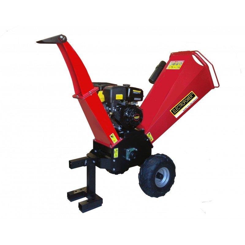Broyeur de végétaux grand débit - moteur OHV 15 CV - tractable - Electropower_0