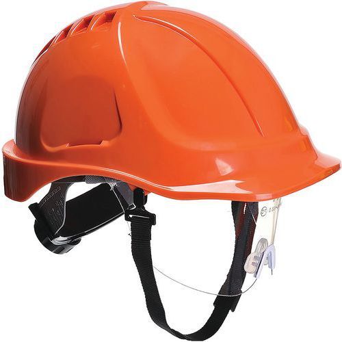 CASQUE À VISIERE ENDURANCE PLUS VISOR PW54 ORANGE - PORTWEST