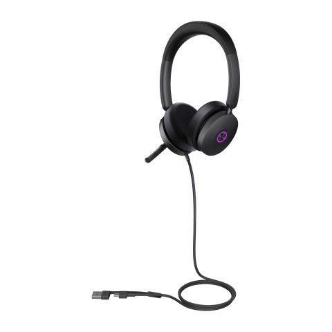 CASQUE FILAIRE YEALINK UH48 UC USB-A + USB-C