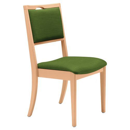 CHAISE GINKGO AMANDE - STRUCTURE HÊTRE NATUREL - SUNSET CREATION