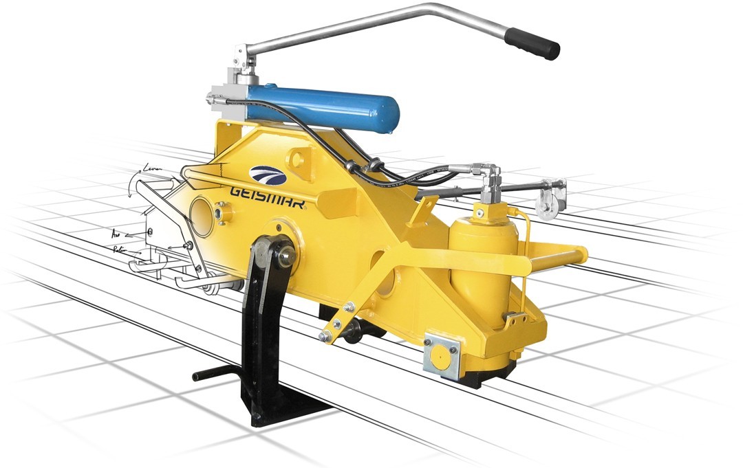 Cintreuse verticale hydraulique de relevage de joints - Bend Hornet - JA 100 - pour rails Vignole jusqu'à 60 kg/m_0