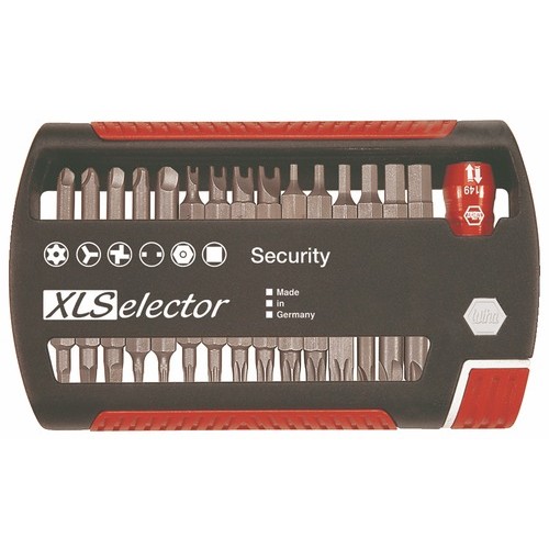 COFFRET 30 EMBOUTS DE VISSAGE SÉCURITÉ / ANTIVOL XL SELECTOR 541534 WIHA