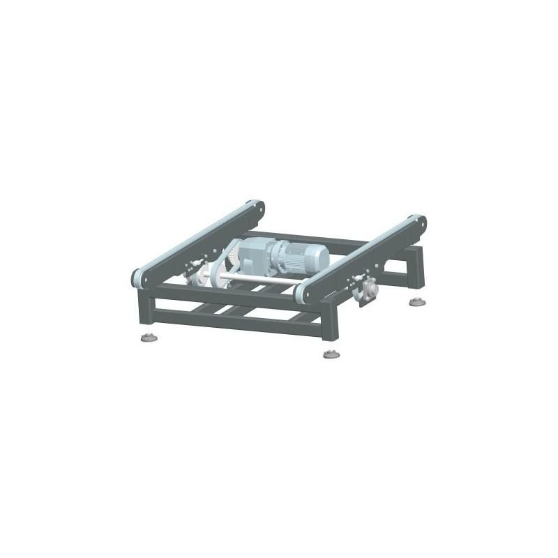 Convoyeur pour palettes - Double chaînes pour transport de produits lourds et encombrants_0