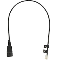 CORDON DROIT STANDARD JABRA QD 0,5 M