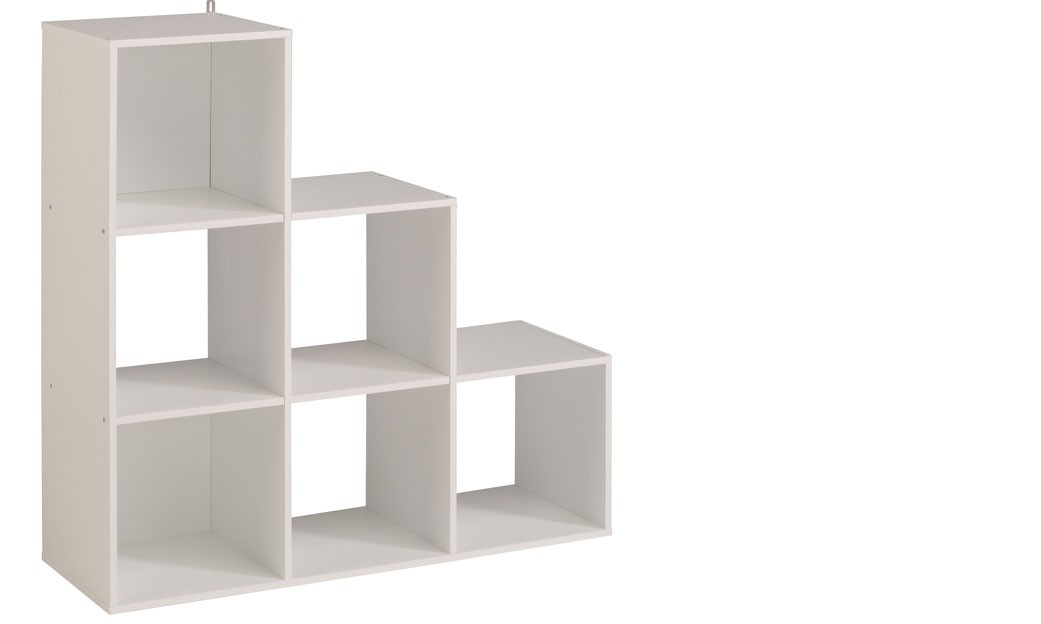 Étagère design en escalier - Plusieurs coloris - Fabrication française KAZETOU_0