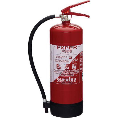 EXTINCTEUR POUDRE ABC PP 6 KG GAMME EXPERT