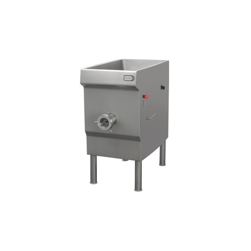 Hachoir laboratoire TX 98 compact - entièrement inox - double coupe - sortie 98 mm - grille 5 mm_0