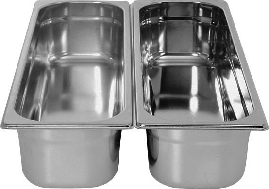 ITALCONCEPT L2G Bac Gastronorme Inox Gn2/4 P-65 65 x 530 x 162mm - 3616350027320_0