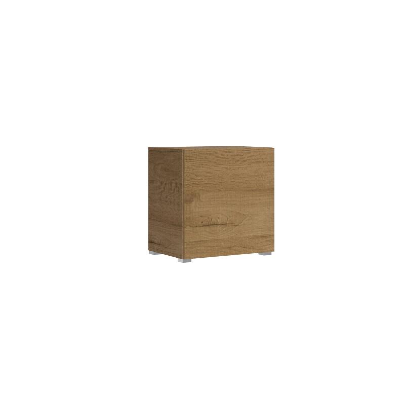 Itamoby Socle au sol L.60 H.60 P.39.2 avec pieds gauche-droite Chêne Nature - marron 8050598021729_0