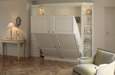 Lits escamotables/armoire-lit master blanc_0