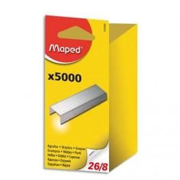 MAPED BOITE DE 5000 AGRAFES 26/8 EN BLISTER 324502-0