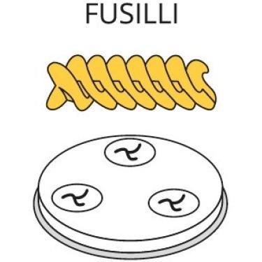 Matrice pour machine à pâtes - FUSILLI - Ø 9mm | Fimar - PF25E & MPF25N / 25CN_0