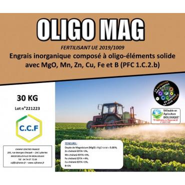 OLIGO MAG Mélange Solide d'Oligo-Elements avec MgO, Mn, Zn, Cu, Fe et B_0