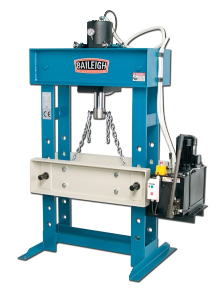 Presse hydraulique d'atelier BAILEIGH - robuste et durable avec bâti en acier de qualité_0
