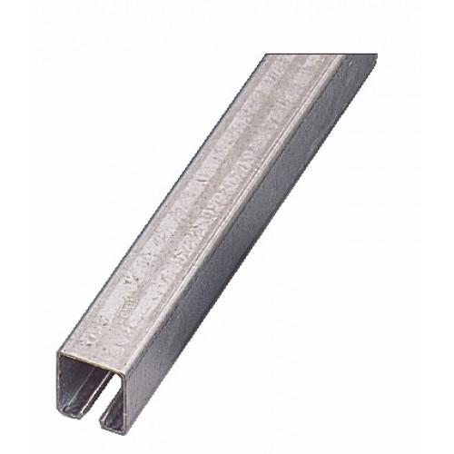 RAIL PORTE COULISSANTE SPORTUB 35 X 30 MM - CHARGE 80 KG - LONGUEUR 2 M MANTION