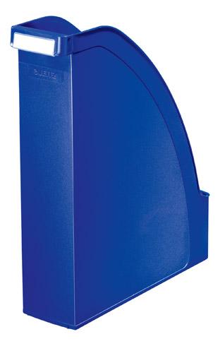 LOT DE 6 - RANGE-REVUES LEITZ PLUS BLEU DOS 7,8 CM